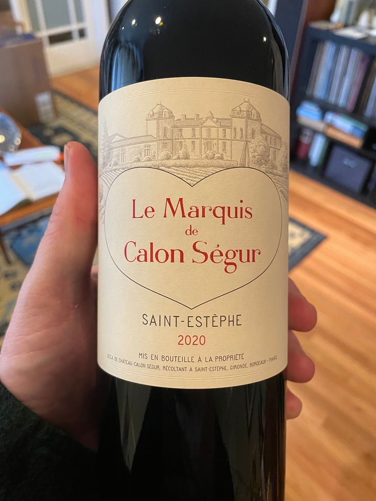 Le Marquis de Calon Ségur 2019・2020セット 20208123770_Chateau-Calon-