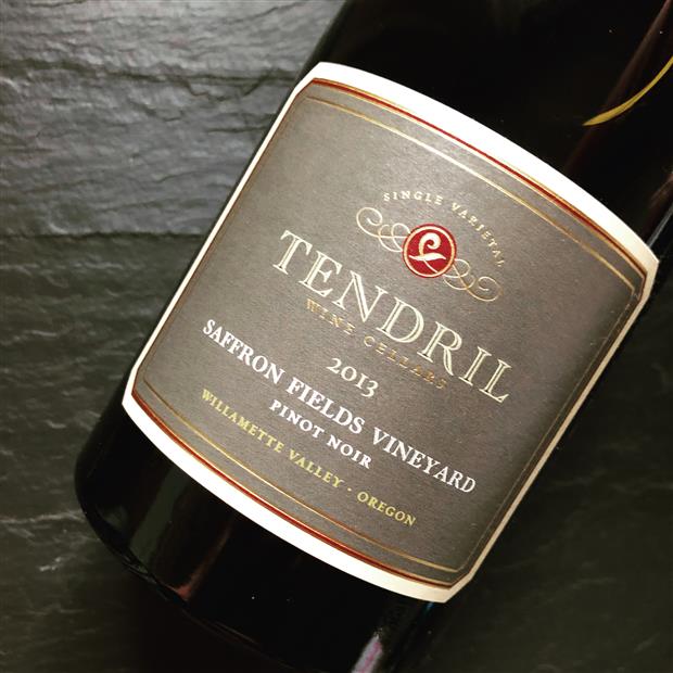 2013 Tendril Wine Cellars Pinot Noir Saffron Fields Vineyard, USA