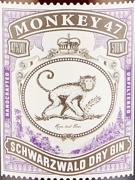 2017 Black Forest Distillers Monkey 47 Schwarzwald Dry Gin 47 0
