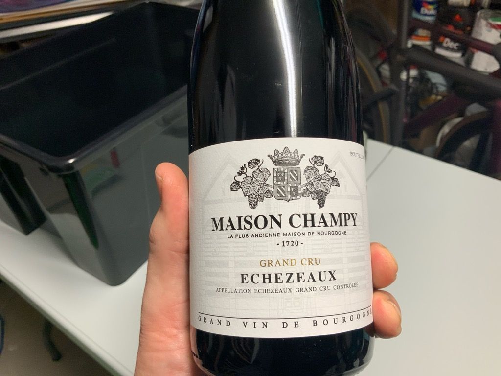 Maison Chanzy Echezeaux Grand Cru, Cote de Nuits, France