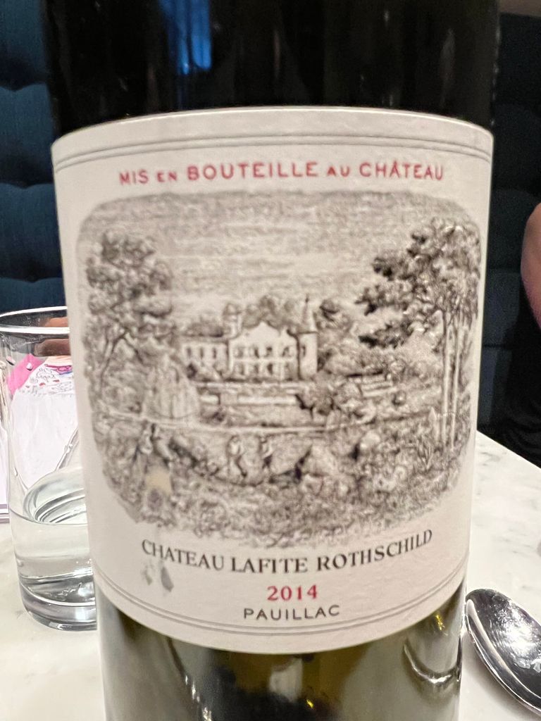 2014 Château Lafite Rothschild - CellarTracker