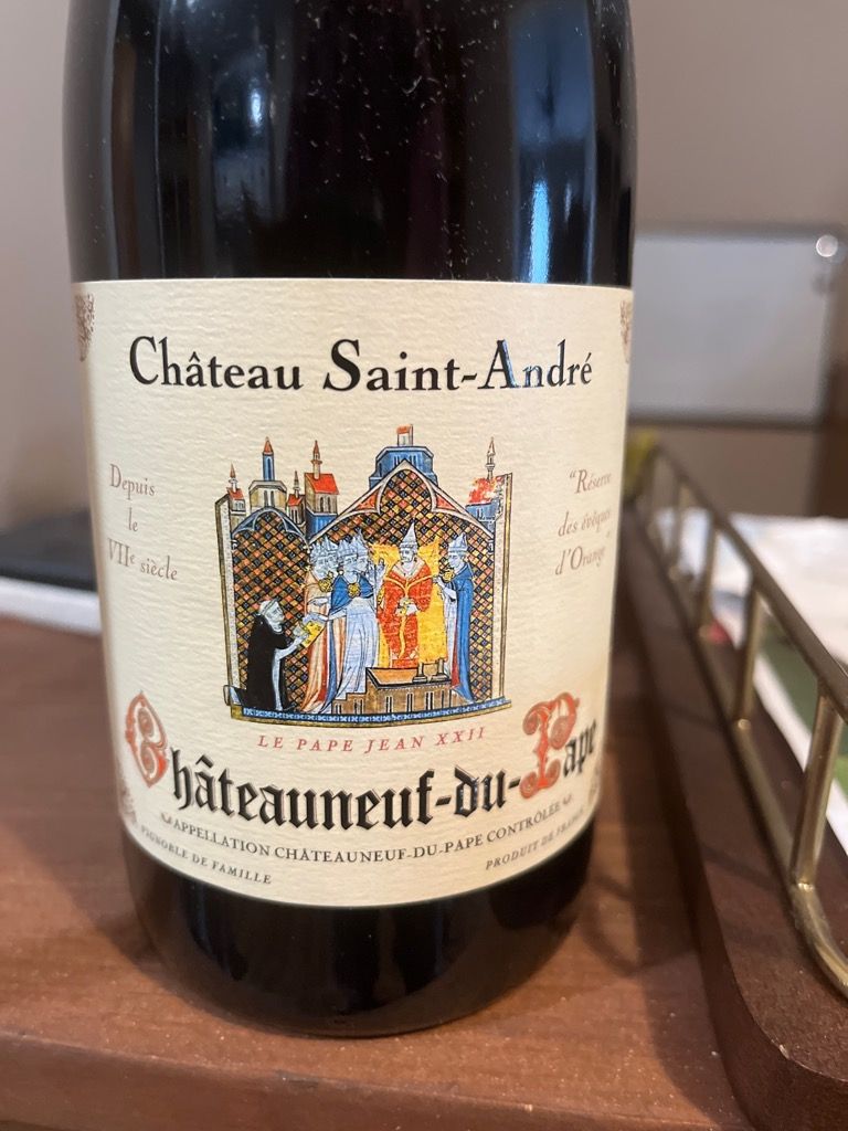 2021 Château Saint André ChâteauneufduPape Cuvée La Petite Crau