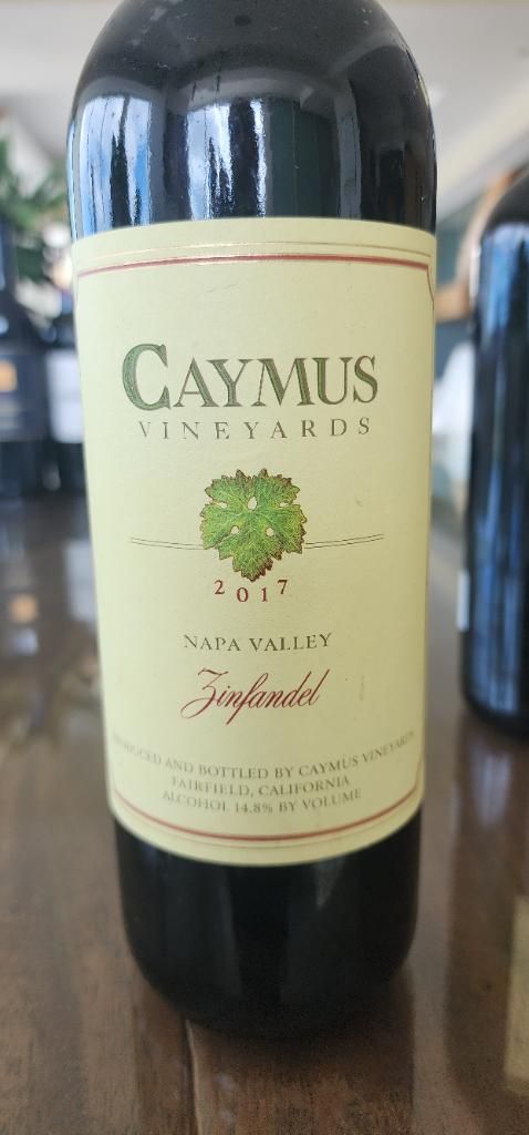 2017 Caymus Zinfandel - CellarTracker
