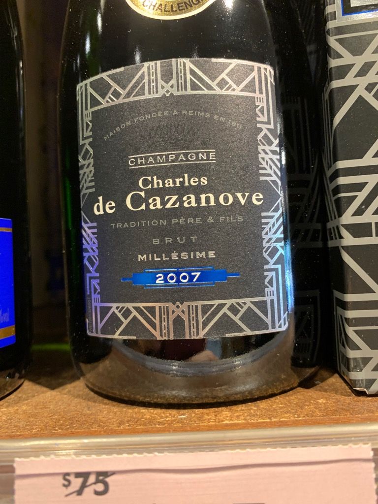 2007 Charles de Cazanove Champagne Brut Millésimé - CellarTracker