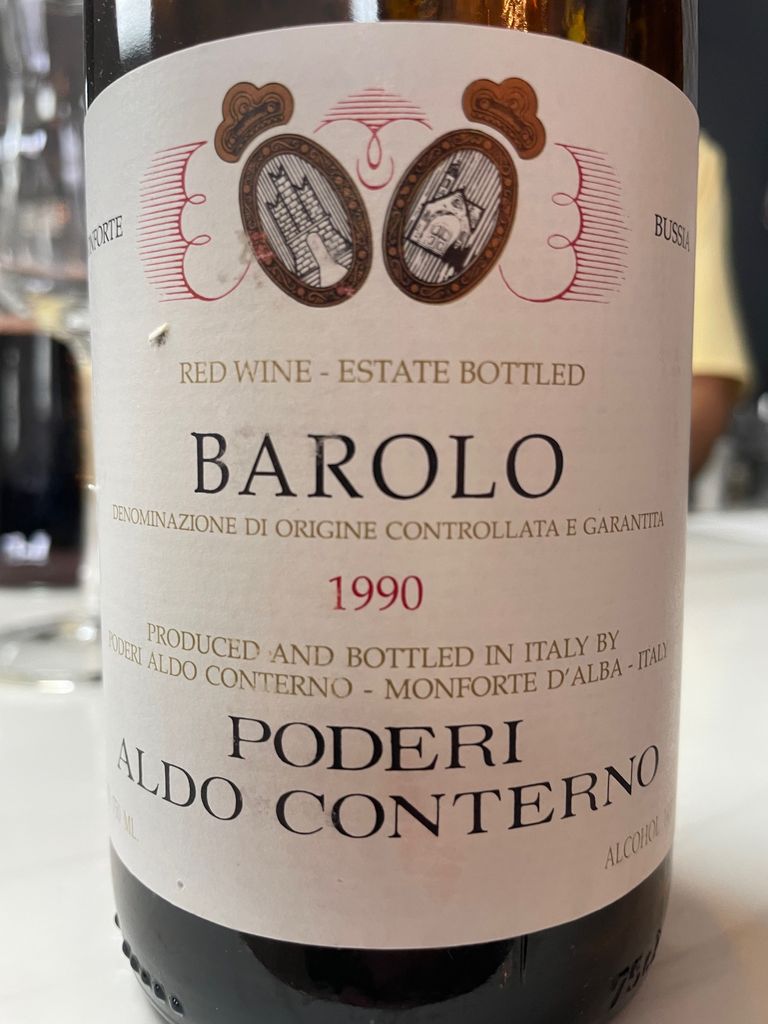 希少　バローロ 2004 ポデリ・アルド・コンテルノ 750ml 2004 Poderi Aldo Conterno Barolo - CellarTracker