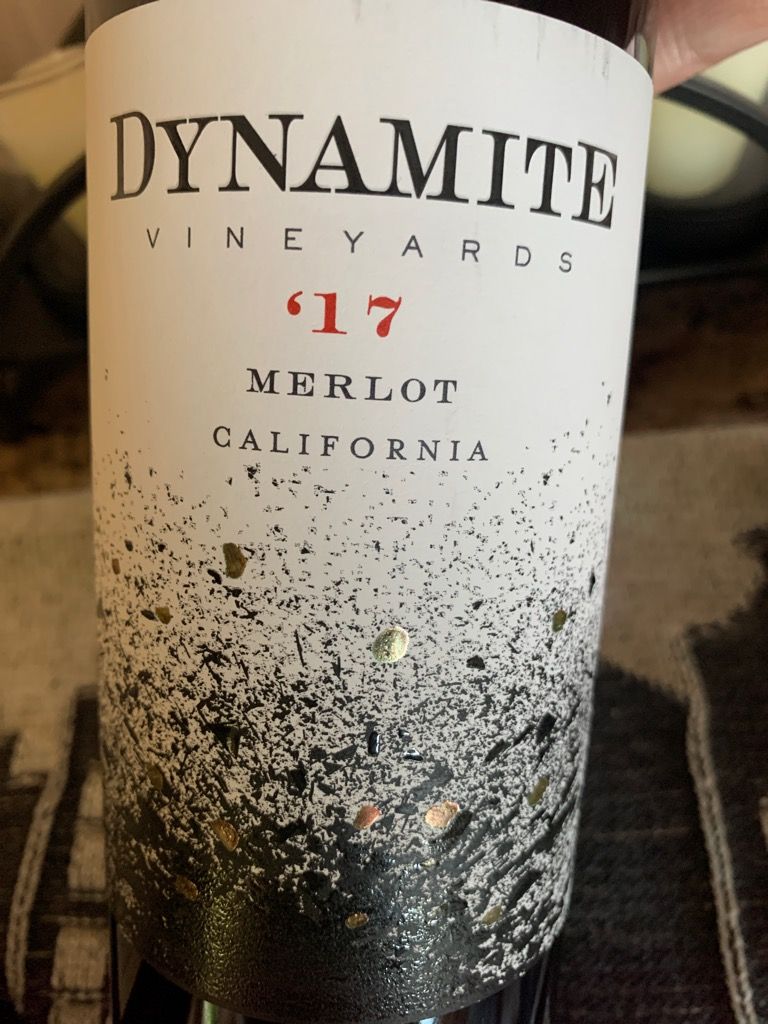 2017 Dynamite Vineyards Merlot North Coast CellarTracker