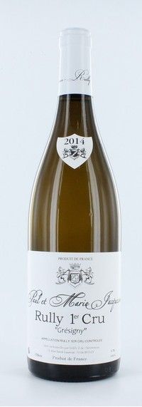 2014 Paul et Marie Jacqueson Rully 1er Cru Gresigny Blanc