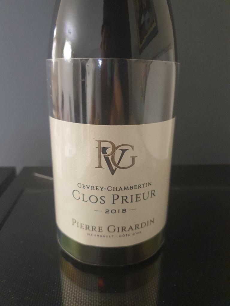 2020 Pierre Girardin Gevrey-Chambertin Clos Prieur - CellarTracker