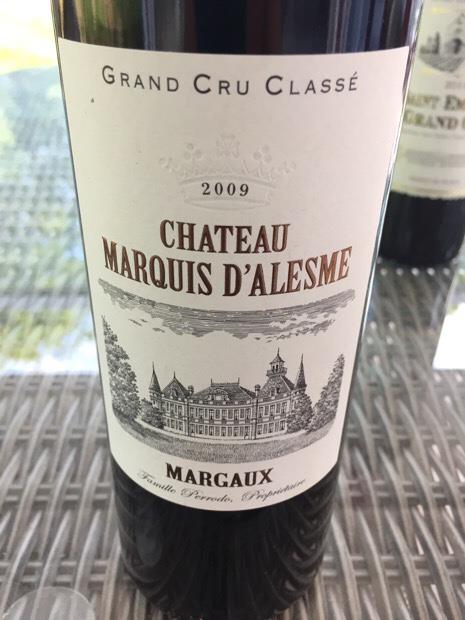 2009 Château Marquis d'Alesme - CellarTracker