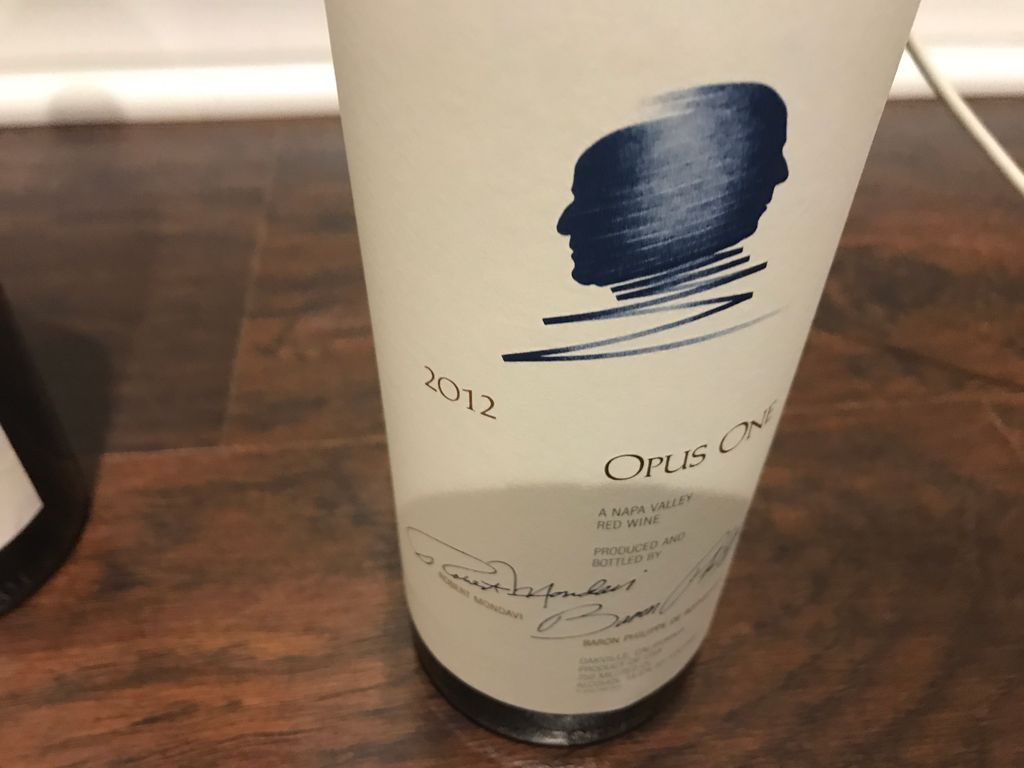 2012 Opus One - CellarTracker