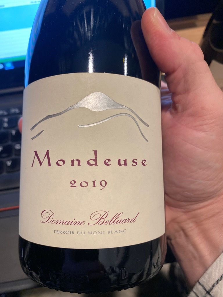 2020 Domaine Belluard Mondeuse Vin de Savoie, France, Savoie, Vin de