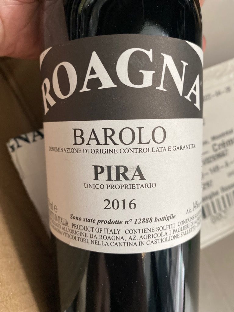 2013 Roagna Barolo Pira - CellarTracker