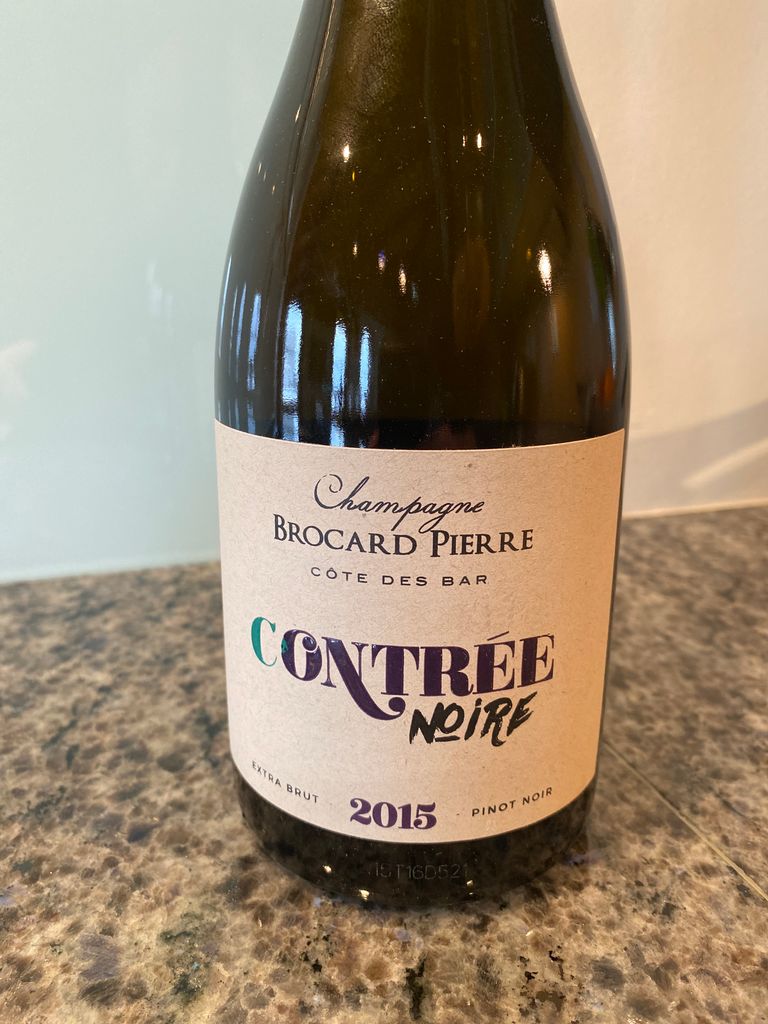 2018 Brocard Pierre Champagne Contrée Noire Extra Brut, France ...