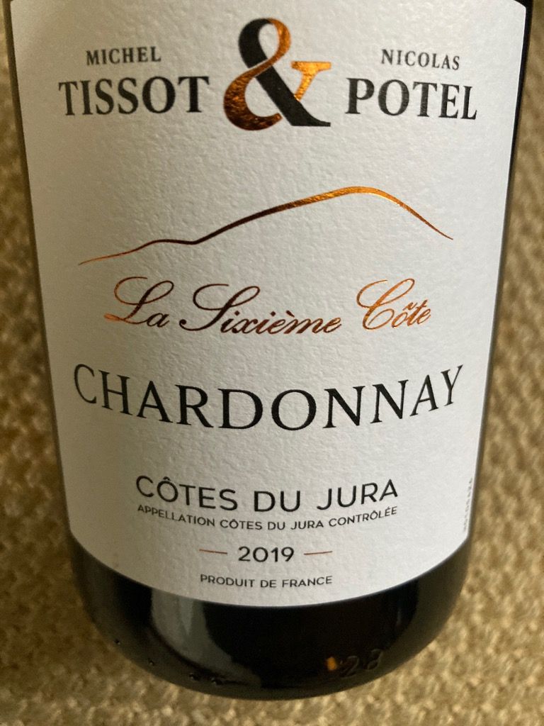 2022 Michel Tissot Nicolas Potel Chardonnay C tes du Jura La