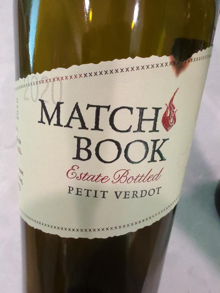 2020 Matchbook Petit Verdot, USA, California, Central Valley, Dunnigan