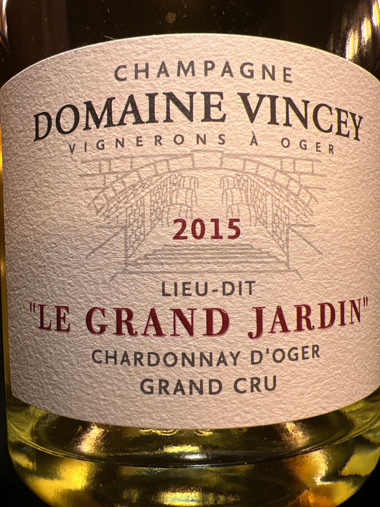 ヴァンシー DOMAINE VINCEY LE GRAND JARDIN 20 Domaine Vincey