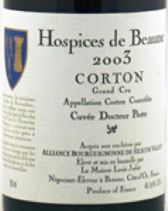 2005 Hospices de Beaune Corton-Cuvée Docteur Peste - CellarTracker