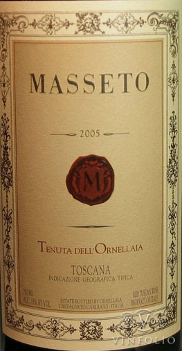 2005 Tenuta dell'Ornellaia Masseto Toscana IGT - CellarTracker