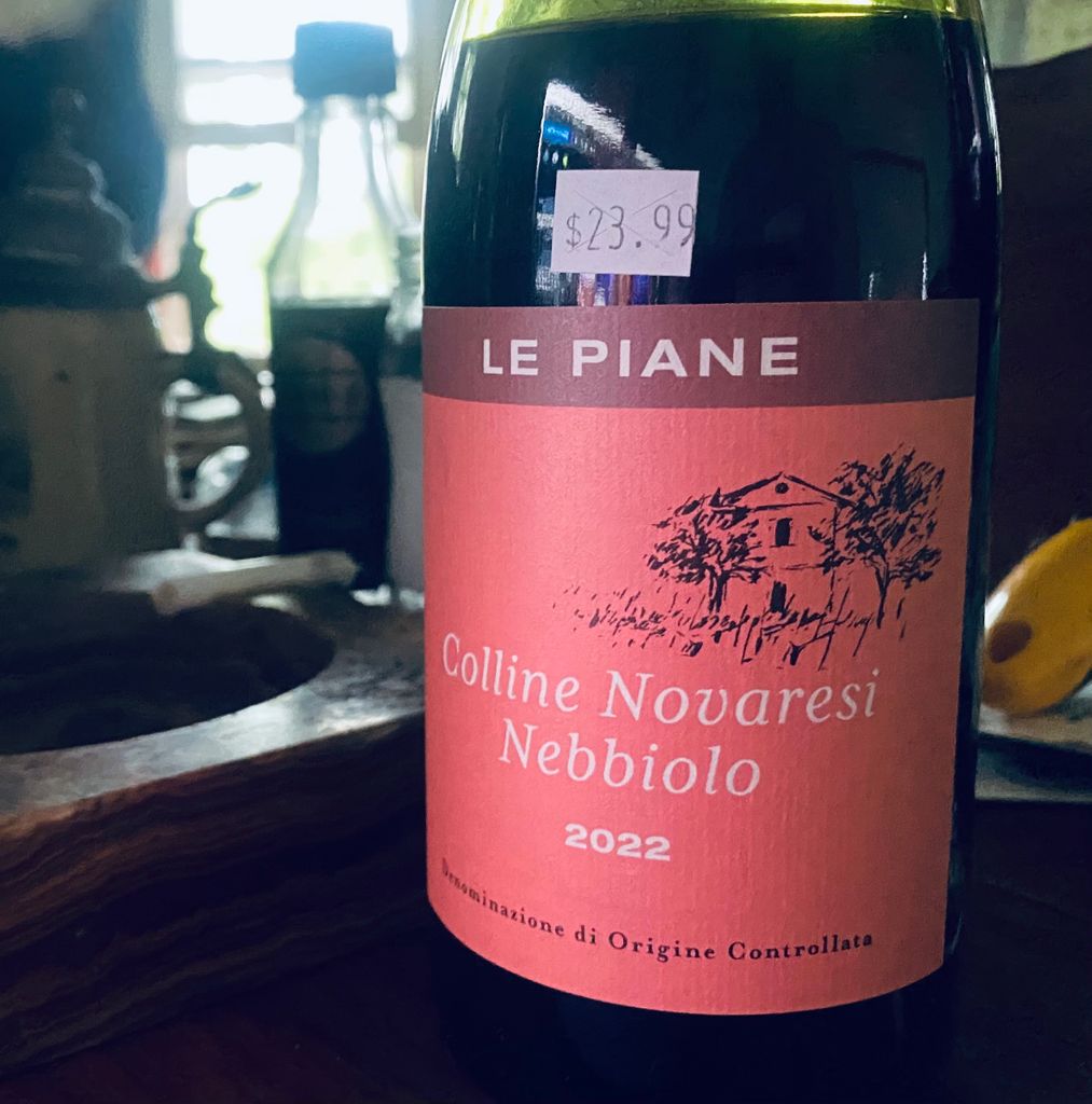 2023 Le Piane Nebbiolo Colline Novaresi, Italy, Piedmont, Northern ...