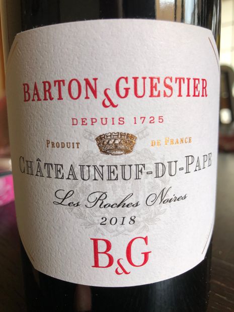 2018 Barton & Guestier Châteauneuf-du-Pape, France, Rhône, Southern ...