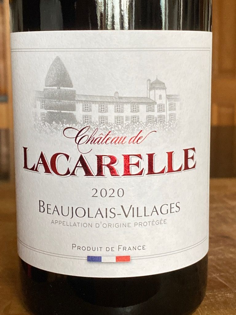 2020 Château De Lacarelle Beaujolais Villages France Burgundy