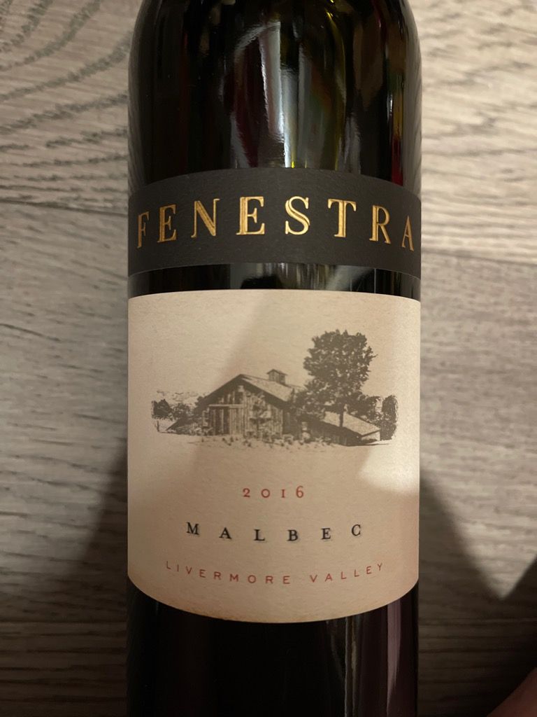 2018 Fenestra Malbec, USA, California, San Francisco Bay, Livermore
