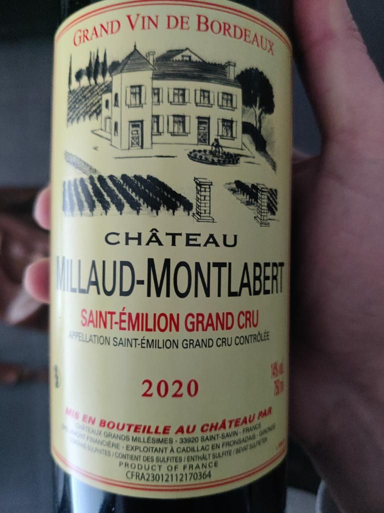 Château Millaud-Montlabert Saint-Émilion Grand Cru