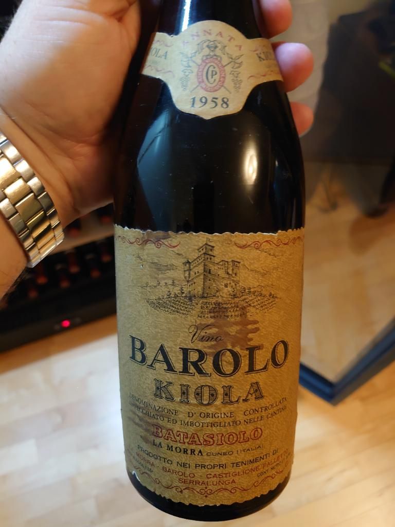 1958 Beni di Batasiolo Barolo La Morra Batasiolo, Italy, Piedmont ...