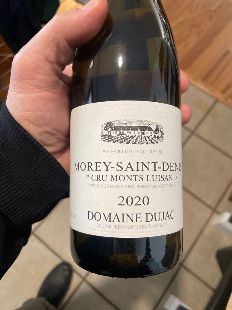 2020 Domaine Dujac Morey St. Denis 1er Cru Monts-Luisants Blanc