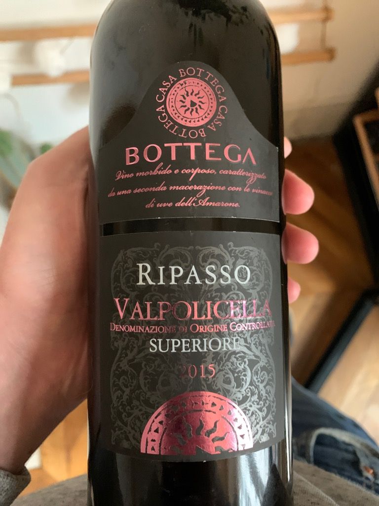 2015 Bottega Ripasso della Valpolicella Superiore, Italy, Veneto ...