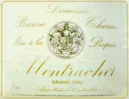 1992 Domaine Thenard Montrachet, France, Burgundy, Côte de Beaune ...