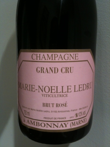 N.V. Marie-Noëlle Ledru Champagne Grand Cru Brut Rosé - CellarTracker