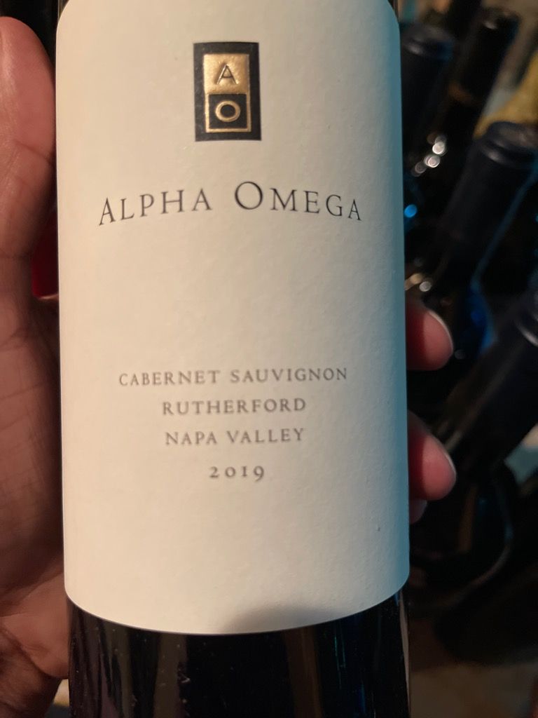 2019 Alpha Omega Cabernet Sauvignon CellarTracker