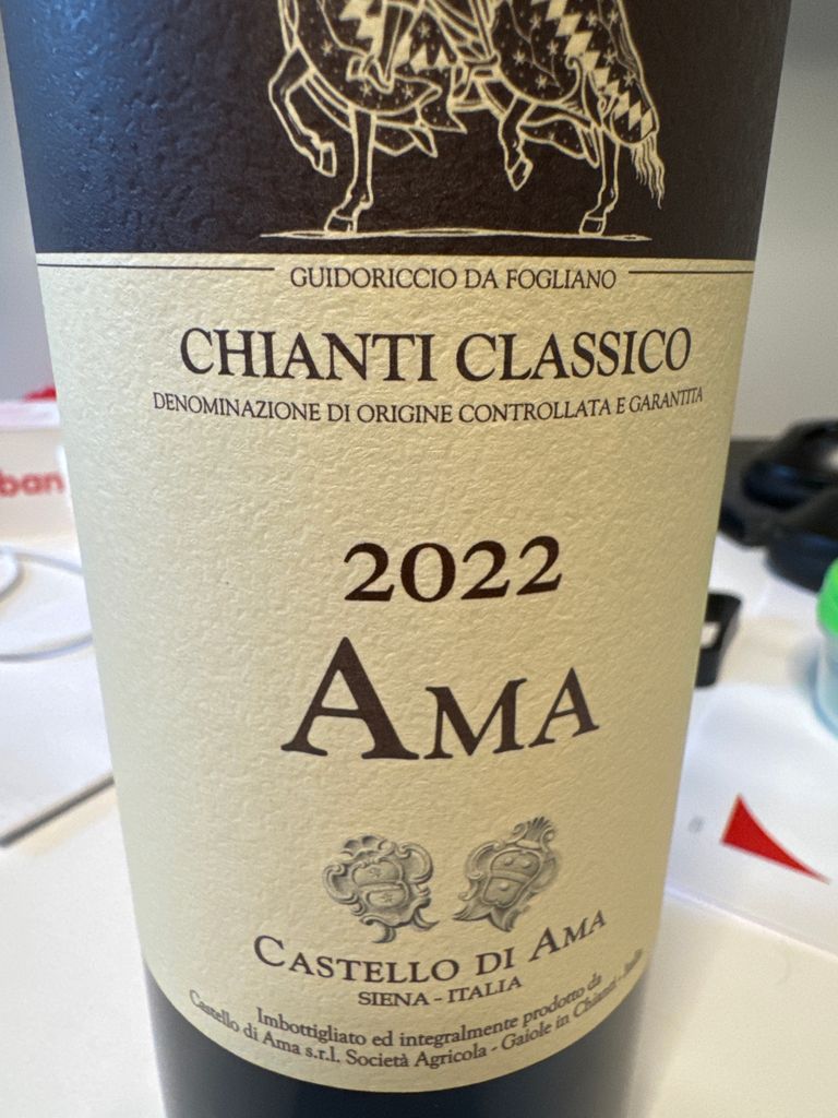2022 Castello Di Ama Chianti Classico Ama Italy Tuscany Chianti 