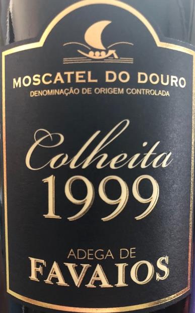  1999 Adega de Favaios Moscatel do Douro Wine!