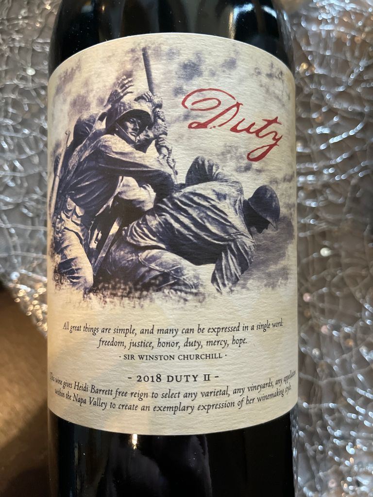 2018 Fantesca All Great Things 'Duty II', USA, California, Napa Valley