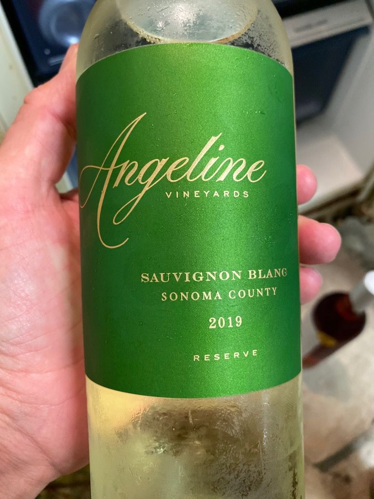 2019 Angeline Winery Sauvignon Blanc Reserve Sonoma County, USA ...