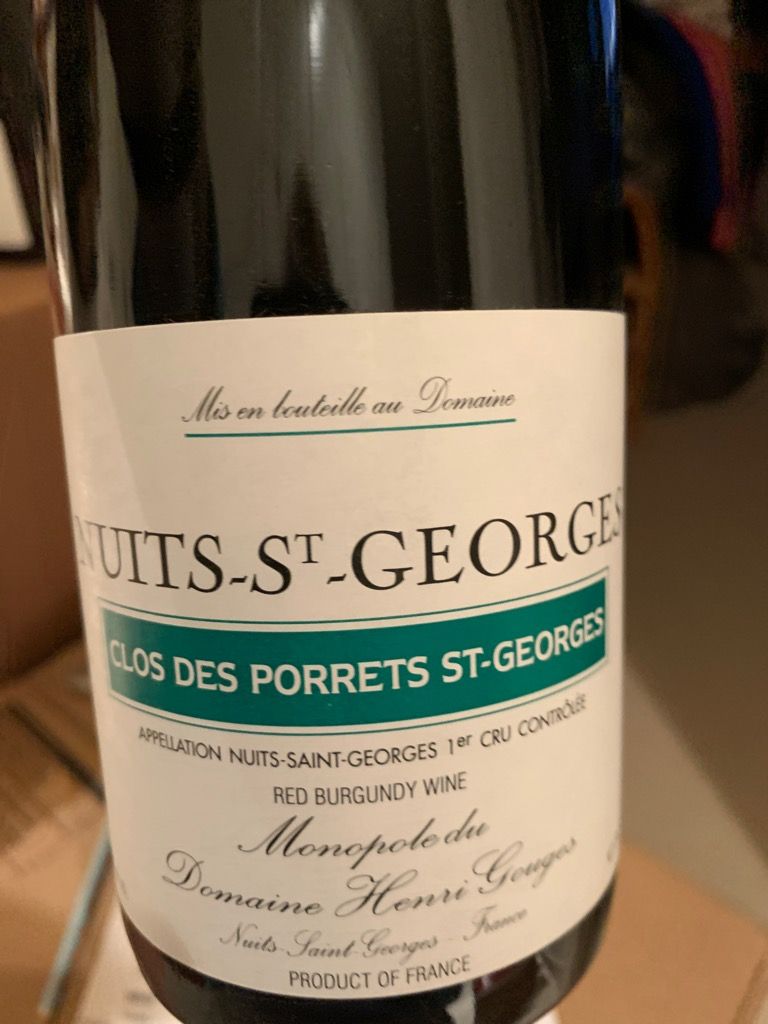 2005 Domaine Henri Gouges Nuits St. Georges 1er Cru Clos des