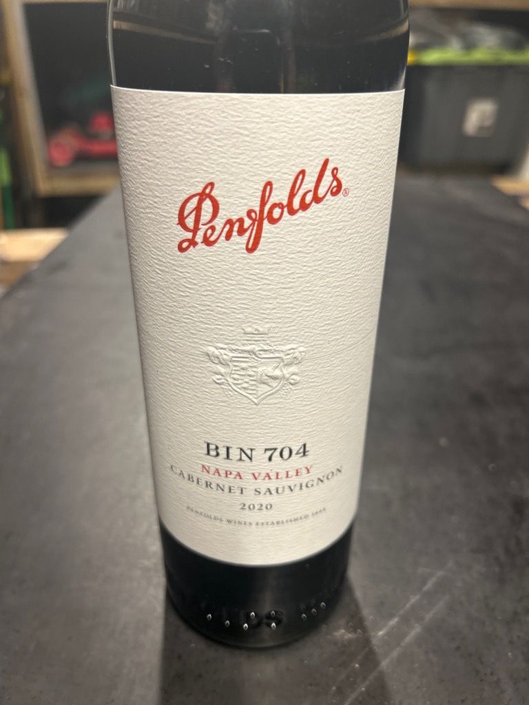 2020 Penfolds Sauvignon Bin 704 Napa Valley, USA, California, Napa Valley CellarTracker