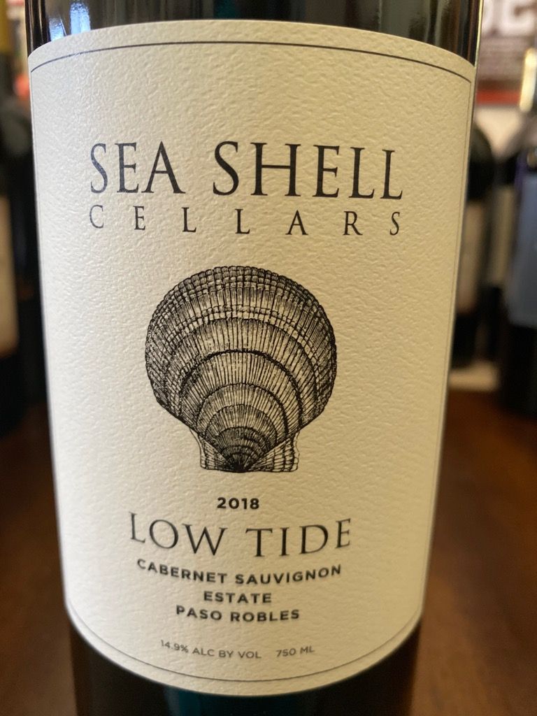Shell Cellars 2018 Sea Shell Cellars Cabernet Sauvignon Low Tide, USA, California ...