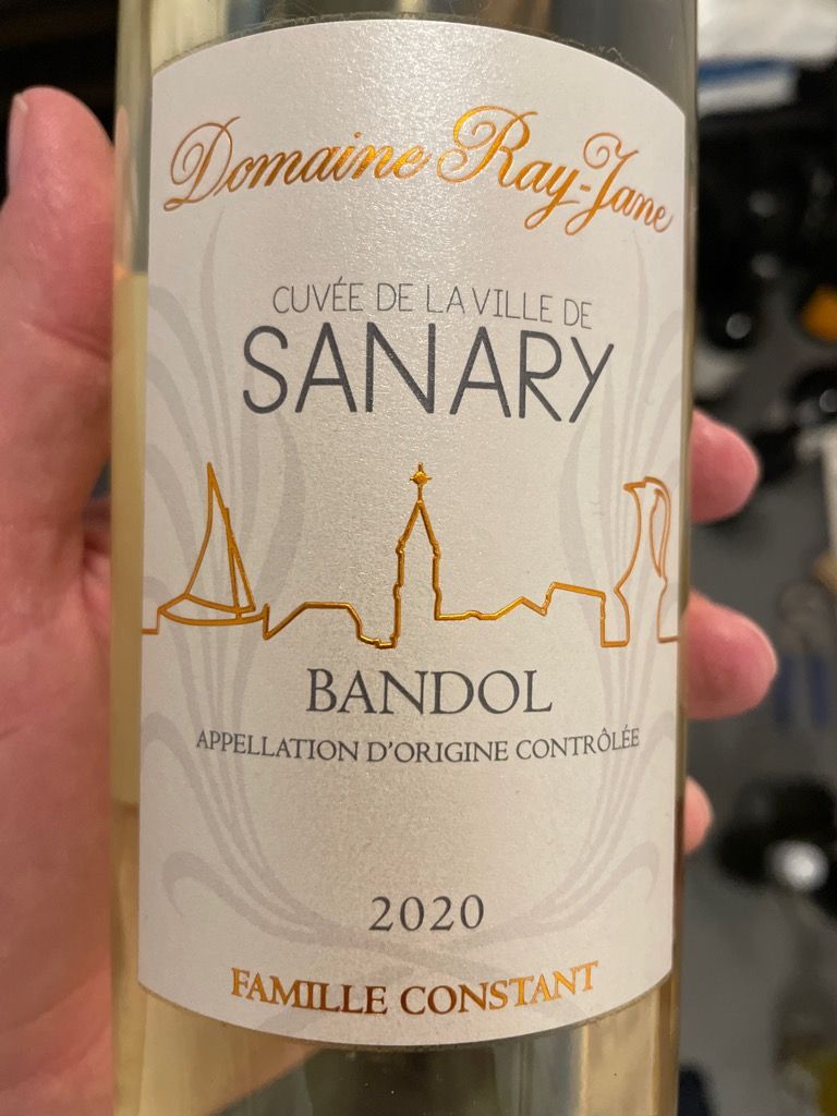 2020 Domaine RayJane Bandol Cuvée de la ville de Sanary, France