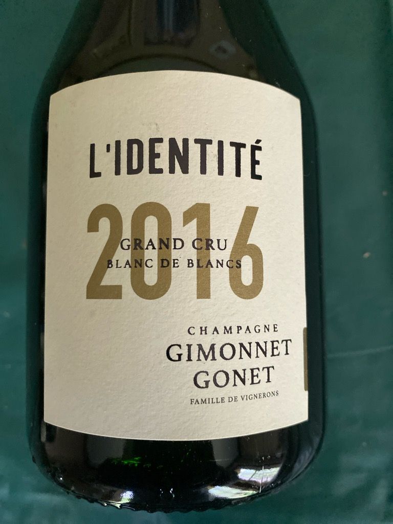 2016 Philipe Gimonnet-Gonet Champagne Grand Cru L'Identité Blanc de ...