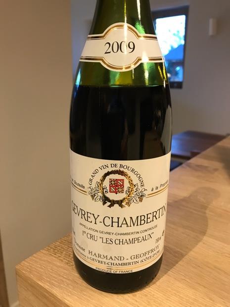 2008 Domaine Harmand-Geoffroy Gevrey-Chambertin 1er Cru Champeaux