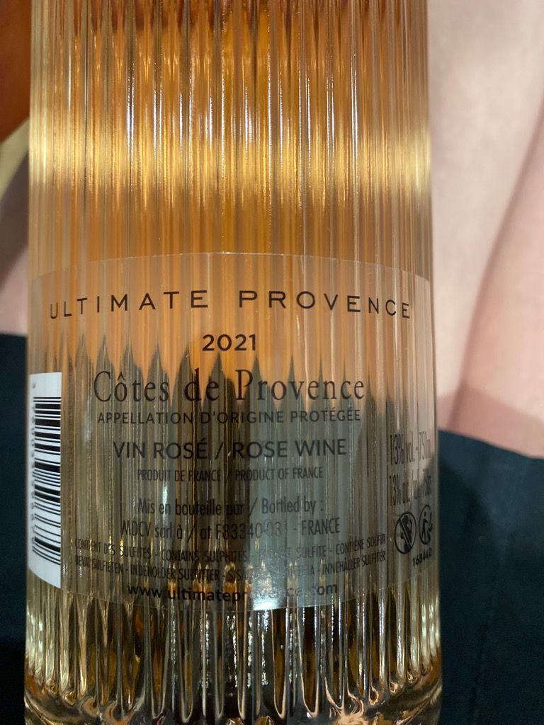 2021 Ultimate Provence Rosé, France, Provence, Côtes de Provence
