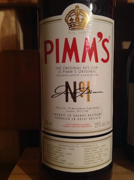 Pimm's no. 1 cup * 750ml (622153621040)