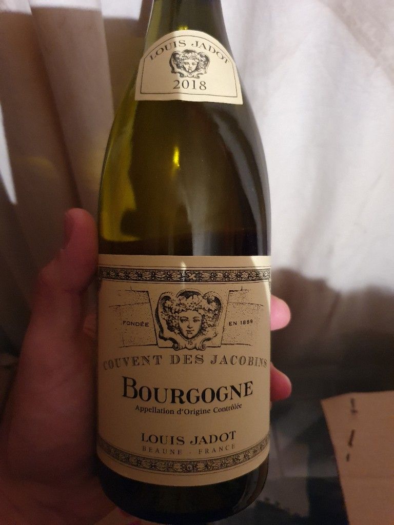 2018 Louis Jadot Chardonnay Bourgogne Blanc Couvent des Jacobins ...