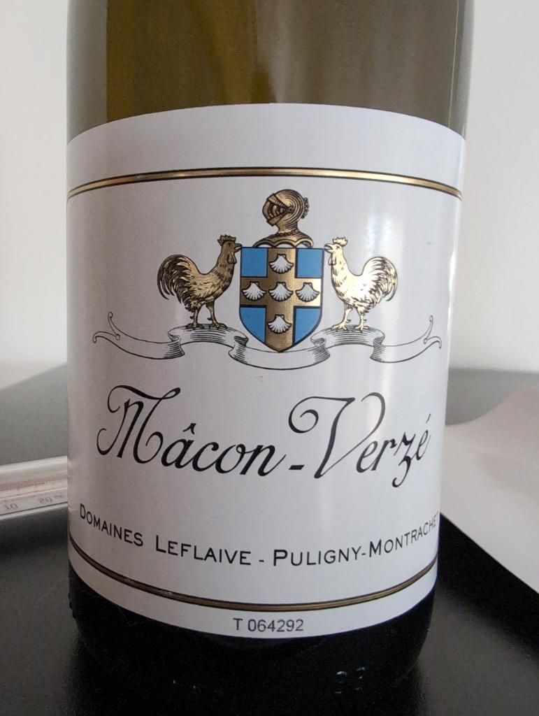2022 Domaine Leflaive Mâcon-Verzé - CellarTracker