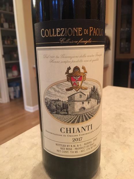 2017 Collezione di Paolo Chianti, Italy, Tuscany, Chianti - CellarTracker