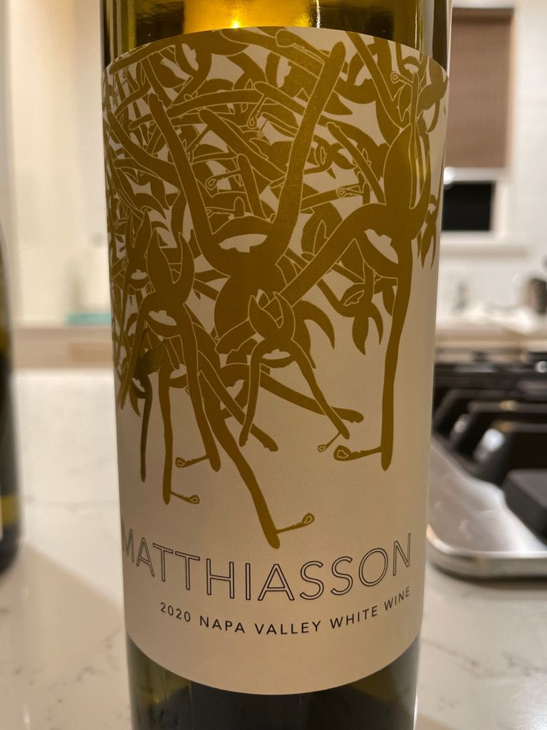 2020 Matthiasson White Wine Usa California Napa Valley Cellartracker