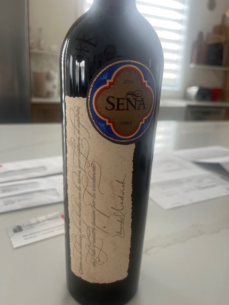 2015 Seña - CellarTracker
